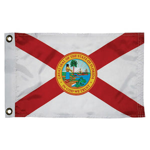 Taylor Made Florida Nylon Flag 12" x 18" [93096] - Point Supplies Inc.