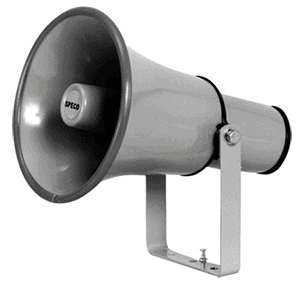 Speco 8.5" Weatherproof PA Speaker w/Transformer [SPC15T] - Point Supplies Inc.
