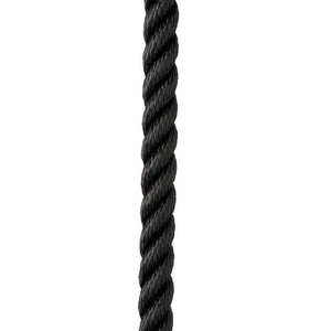 New England Ropes 3/8" X 15 Premium Nylon 3 Strand Dock Line - Black [C6054-12-00015] - Point Supplies Inc.