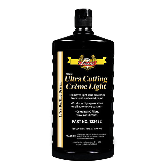 Presta Ultra Cutting Creme Light - 32oz [133432] - Point Supplies Inc.
