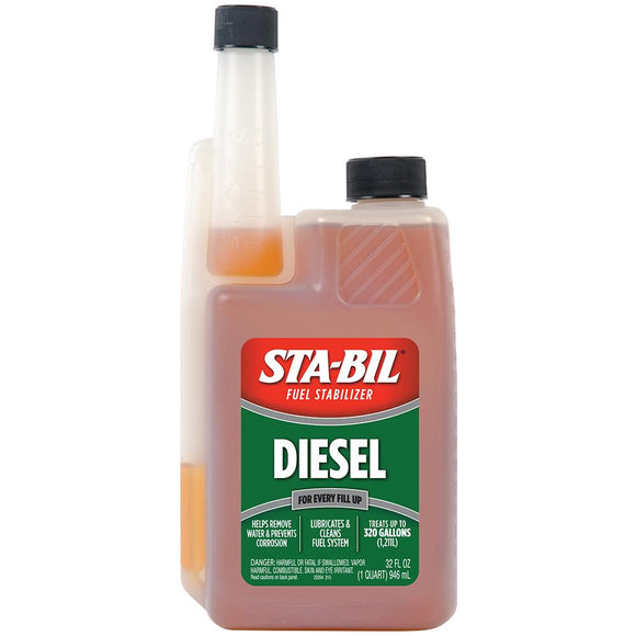 STA-BIL Diesel Formula Fuel Stabilizer  Performance Improver - 32oz [22254] - Point Supplies Inc.