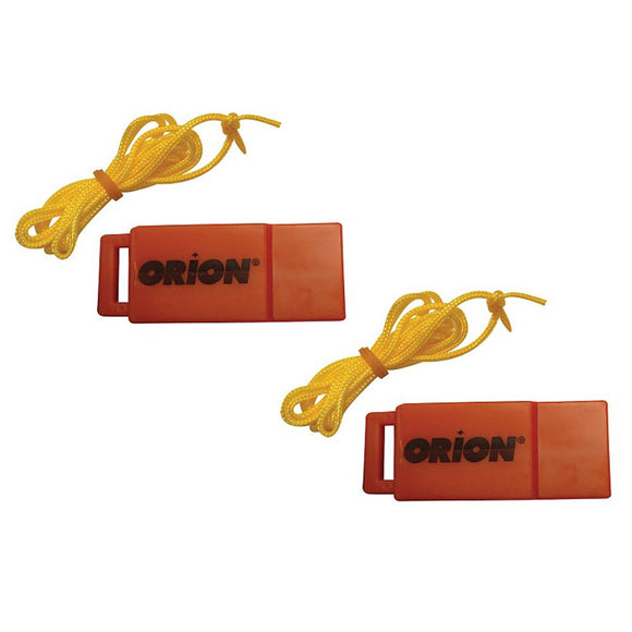 Orion Safety Whistle w/Lanyards - 2-Pack [676] - Point Supplies Inc.