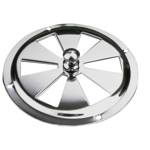 Sea-Dog Stainless Steel Butterfly Vent - Center Knob - 4" [331440-1] - Point Supplies Inc.