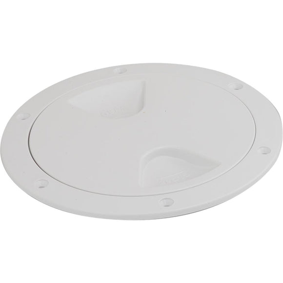 Sea-Dog Screw-Out Deck Plate - White - 5