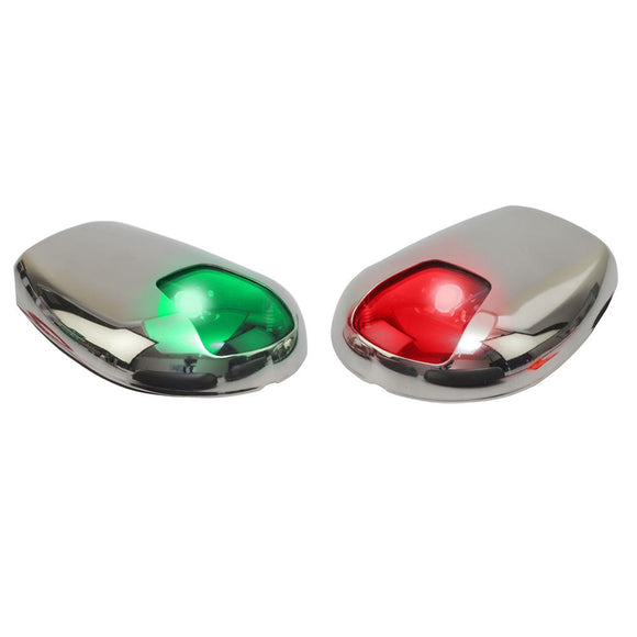 Sea-Dog Stainless Steel Side Mount LED Navigation Lights - 2 NM - Port  Starboard [400079-1] - Point Supplies Inc.