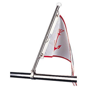 Sea-Dog Stainless Steel Pulpit Flagpole [328115-1] - Point Supplies Inc.