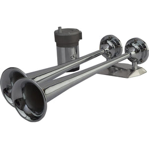 Sea-Dog MaxBlast Air Horn - Dual Trumpet [432520-1] - Point Supplies Inc.
