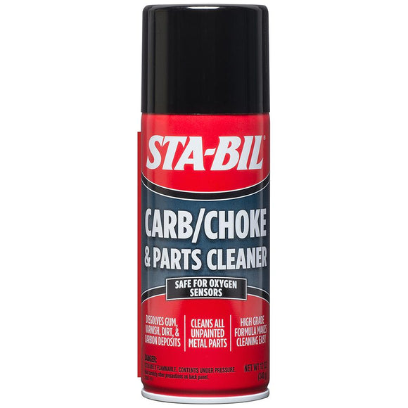 STA-BIL Carb Choke  Parts Cleaner - 12.5oz *Case of 12* [22005CASE] - Point Supplies Inc.