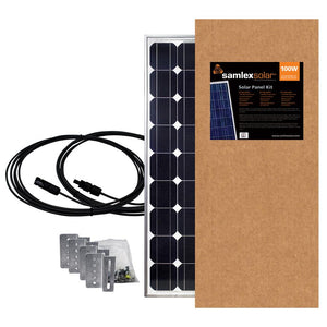 Samlex 100W Solar Panel Kit [SSP-100-KIT] - Point Supplies Inc.