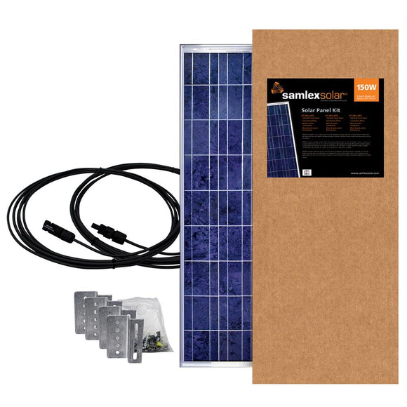 Samlex 150W Solar Panel Kit [SSP-150-KIT] - Point Supplies Inc.