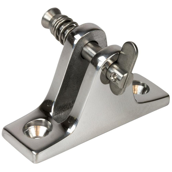 Sea-Dog Stainless Steel Angle Base Deck Hinge - Removable Pin [270235-1] - Point Supplies Inc.
