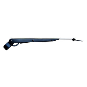 Marinco Wiper Arm Deluxe Stainless Steel - Black - Single - 14"-20" [33014A] - Point Supplies Inc.