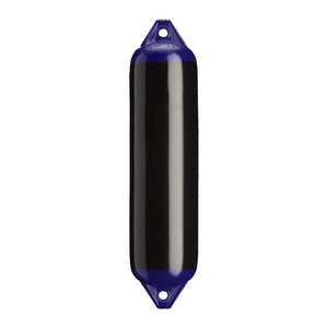 Polyform F-1 Twin Eye Fender 6" x 24" - Black [F-1-BLACK] - Point Supplies Inc.