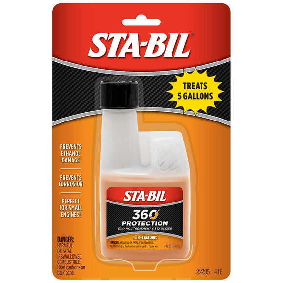STA-BIL 360 Protection - Small Engine - 4oz *Case of 6* [22295CASE] - Point Supplies Inc.