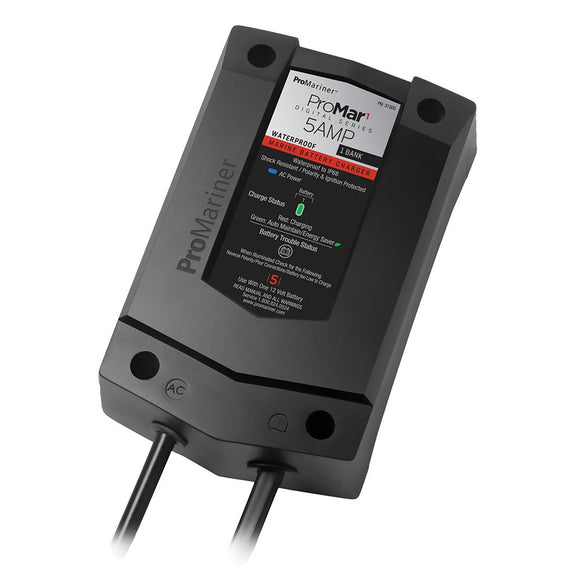 ProMariner ProMar1 DS Digital - 5 Amp - 1 Bank Charger [31505] - Point Supplies Inc.