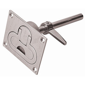Sea-Dog Cast Stainless Steel Handle/Latch - 3-3/4" x 3" [221835-1] - Point Supplies Inc.