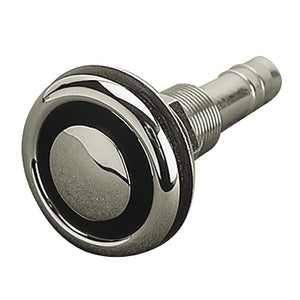 Sea-Dog Stainless Steel Flush Mount Gas Tank Vent 5/8" Hose - Straight [353210-1] - Point Supplies Inc.