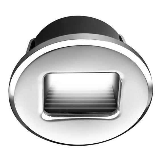 i2Systems Ember E1150Z Snap-In - Polished Chrome - Round - Warm White Light [E1150Z-11CAB] - Point Supplies Inc.