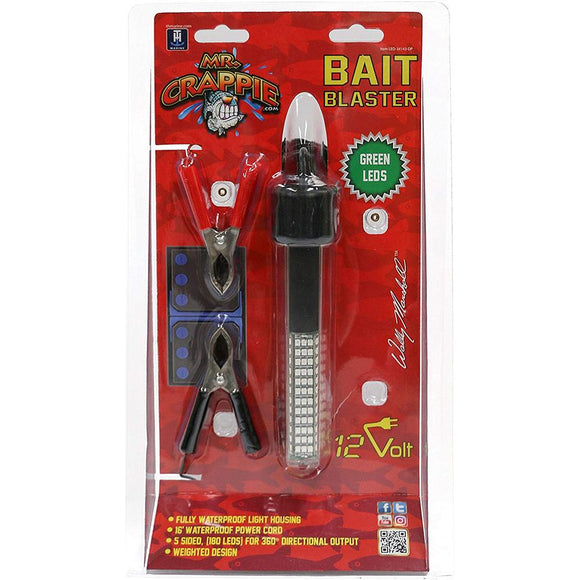 T-H Marine Mr. Crappie Bait Blaster - Underwater Green Light [LED-34143-DP] - Point Supplies Inc.