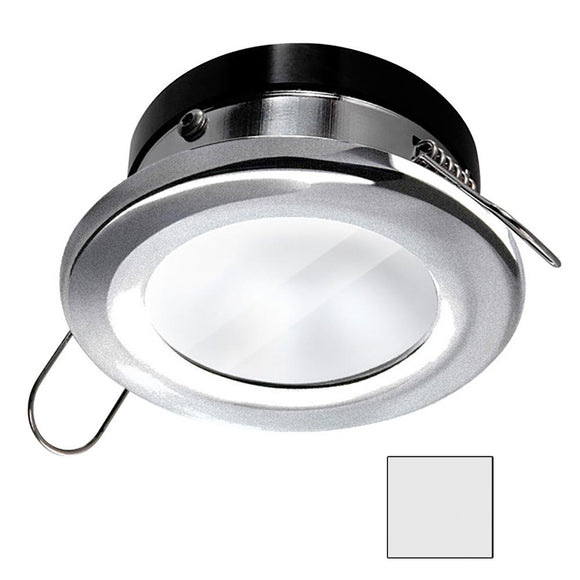i2Systems Apeiron A1110Z - 4.5W Spring Mount Light - Round - Cool White - Brushed Nickel Finish [A1110Z-41AAH] - Point Supplies Inc.