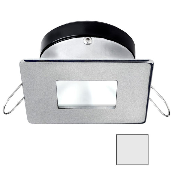 i2Systems Apeiron A1110Z - 4.5W Spring Mount Light - Square/Square - Cool White - Brushed Nickel Finish [A1110Z-44AAH] - Point Supplies Inc.