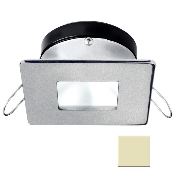 i2Systems Apeiron A1110Z - 4.5W Spring Mount Light - Square/Square - Warm White - Brushed Nickel Finish [A1110Z-44CAB] - Point Supplies Inc.