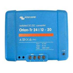 Victron Orion-TR DC-DC Converter - 24 VDC to 12 VDC - 20AMP Isolated [ORI241224110] - point-supplies.myshopify.com