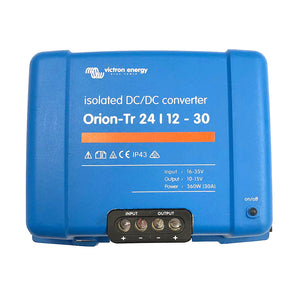 Victron Orion-TR DC-DC Converter - 24 VDC to 12 VDC - 30AMP Isolated [ORI241240110]