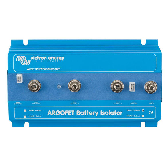 Victron Argo FET Battery Isolator - 200AMP - 2 Batteries [ARG200201020R] - point-supplies.myshopify.com
