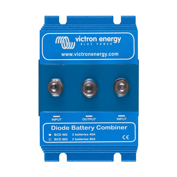 Victron Argo Diode Battery Combiner - 80AMP - 2 Batteries [BCD000802000] - point-supplies.myshopify.com