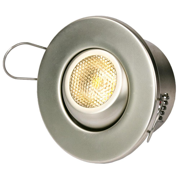 Sea-Dog Deluxe High Powered LED Overhead Light Adjustable Angle - 304 Stainless Steel [404520-1] - Point Supplies Inc.