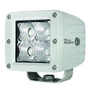 Hella Marine Value Fit LED 4 Cube Flood Light - White [357204041] - Point Supplies Inc.
