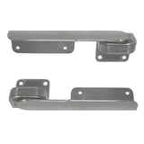 TACO Command Ratchet Hinges 9-3/8" Polished 316 Stainless Steel - Pair [H25-0016] - Point Supplies Inc.