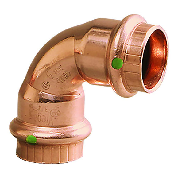 Viego ProPress 3/4" - 90 Copper Elbow - Double Press Connection - Smart Connect Technology [77022] Viega Point Supplies Inc.