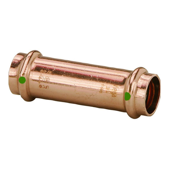 Viega ProPress 3/4" Extended Coupling w/o Stop - Double Press Connection - Smart Connect Technology [79010] Viega Point Supplies Inc.