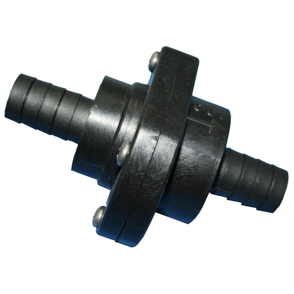 T-H Marine Double Barb Inline Scupper Check Valve - 3/4