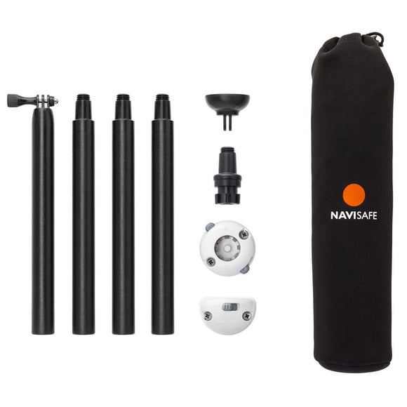 Navisafe Navimount Pole Pack Includes Pole & Mounts (Lights Not Included) [905-1] - Point Supplies Inc.