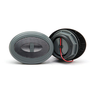 Poly-Planar 2" Spa Oval Speaker - Grey [SB50G] - Point Supplies Inc.