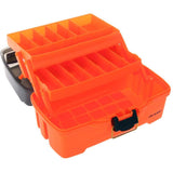 Plano 2-Tray Tackle Box w/Dual Top Access - Smoke  Bright Orange [PLAMT6221] - Point Supplies Inc.