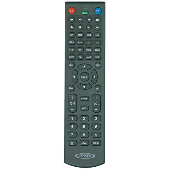 JENSEN TV Remote f/LED TVs [PXXRCASA] - Point Supplies Inc.