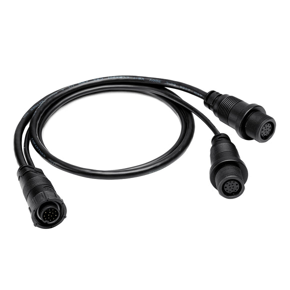 Humminbird 14 M SILR Y - SOLIX/APEX Side Imaging Left-Right Splitter Cable [720112-1]