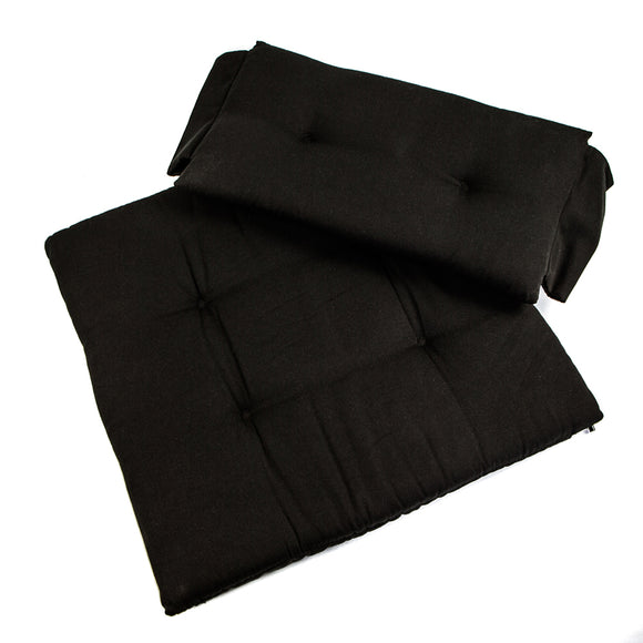 Whitecap Seat Cushion Set f/Directors Chair - Black [97241]