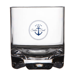 Marine Business Stemless Water/Wine Glass - SAILOR SOUL - Set of 6 [14106C]