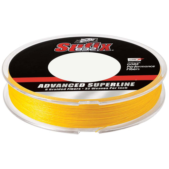 Sufix 832 Advanced Superline Braid - 8lb - Hi-Vis Yellow - 150 yds [660-008Y]