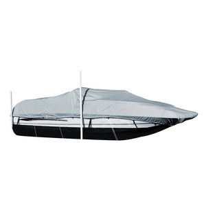 Carver Sun-DURA Styled-to-Fit Boat Cover f/20.5 Sterndrive Deck Boats w/Walk-Thru Windshield - Grey [95120S-11]