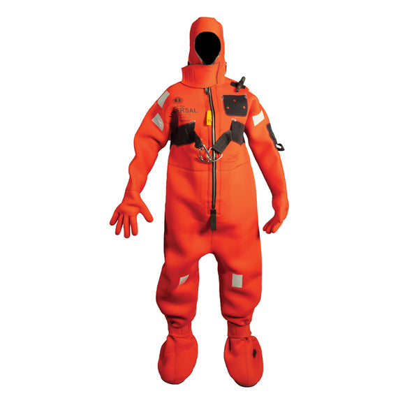 Mustang Neoprene Cold Water Immersion Suit w/Harness - Red - Child [MIS210HR-4-0-209]