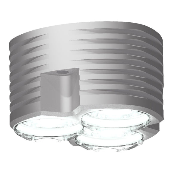 Lopolight Series 400-080-26 - 30W Deck/Spreader Light - White - Silver Housing [400-080-26]