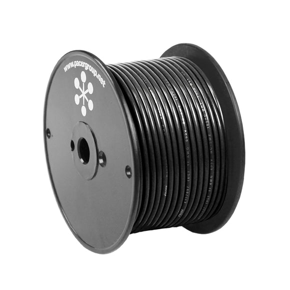 Pacer Black 14 AWG Primary Wire - 100 [WUL14BK-100]