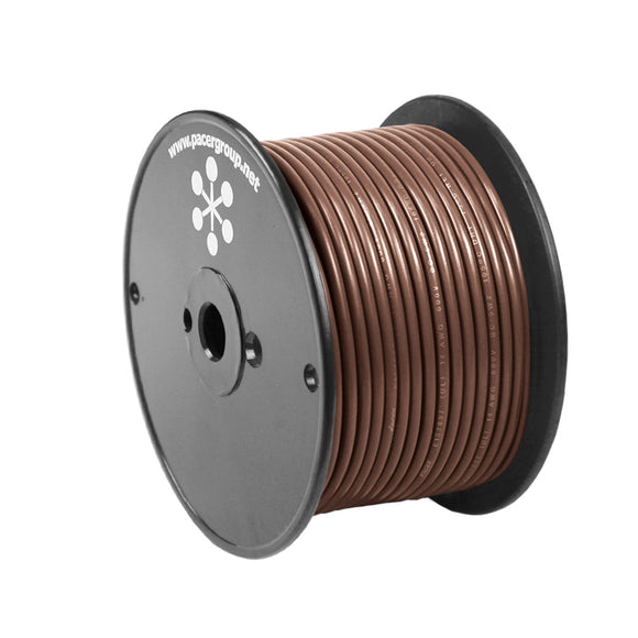 Pacer Brown 12 AWG Primary Wire - 100 [WUL12BR-100]