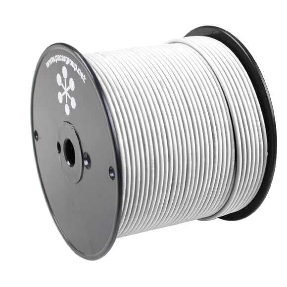 Pacer White 12 AWG Primary Wire - 500 [WUL12WH-500]